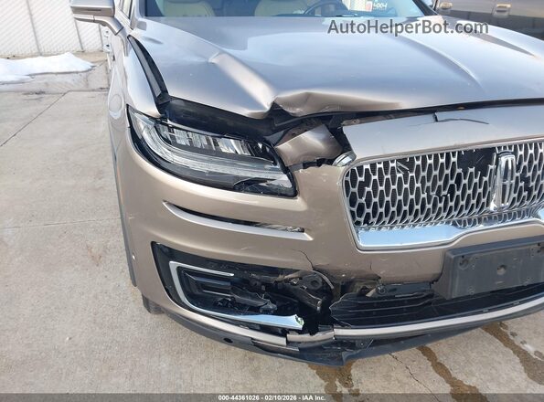 2LMPJ8LP1KBL51391 2019 LINCOLN NAUTILUS Brown Widok z przodu