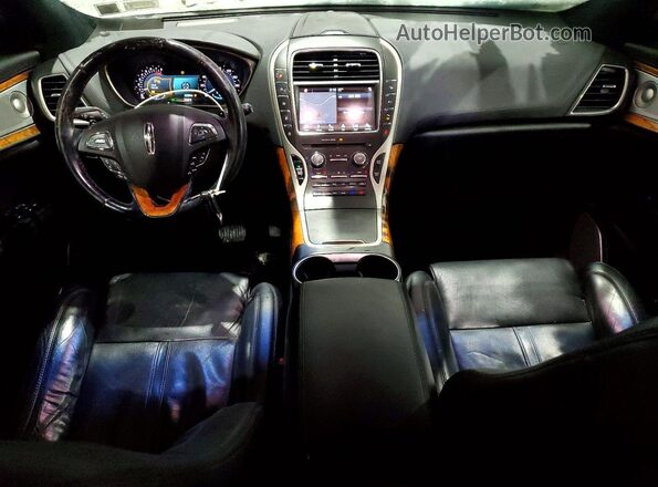 2LMPJ8LR3GBL89679 2016 LINCOLN MKX Черный Вид панели приборов