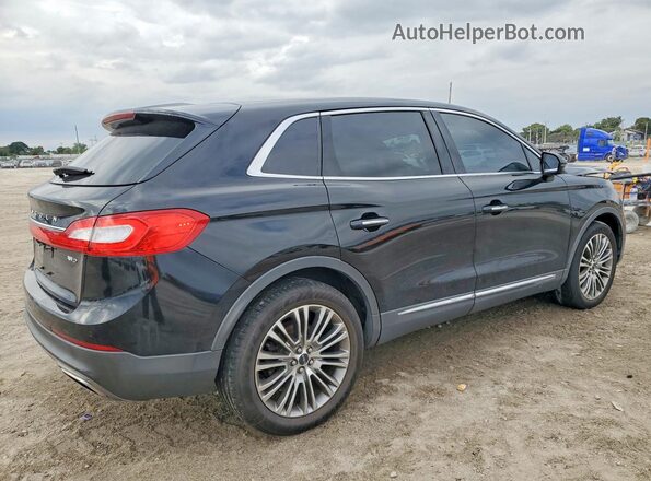 2LMPJ8LRXJBL12511 2018 LINCOLN MKX Black Задня права чверть