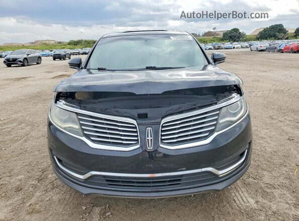 2LMPJ8LRXJBL12511 2018 LINCOLN MKX Black Вид спереду