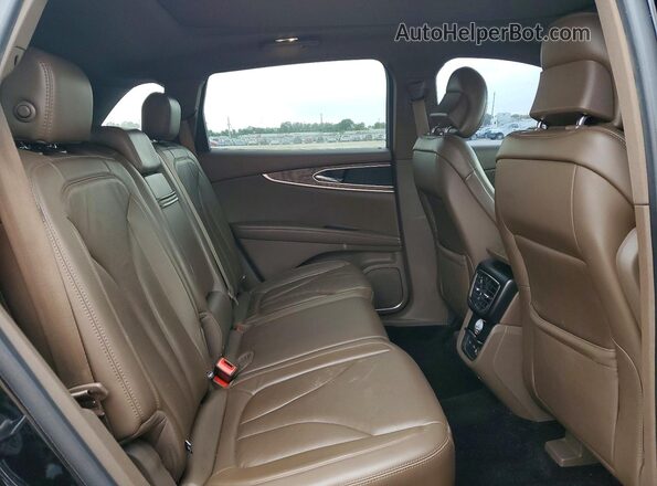 2LMPJ8LRXJBL12511 2018 LINCOLN MKX Black Вид задньої частини салону