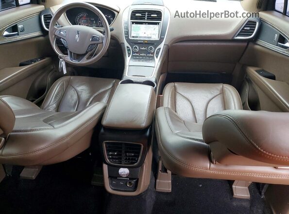 2LMPJ8LRXJBL12511 2018 LINCOLN MKX Black Вид панелі приладів
