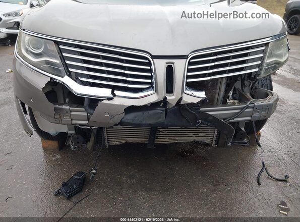 2LMTJ6LP9GBL20626 2016 LINCOLN MKX Gold წინა ხედი