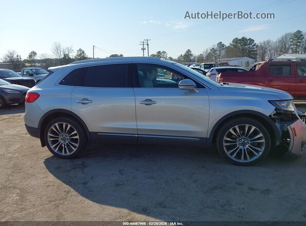 2LMTJ8LP9GBL69563 2016 LINCOLN MKX Silver Սալոնի հետևի տեսք