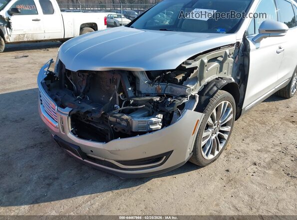 2LMTJ8LP9GBL69563 2016 LINCOLN MKX Silver Դիմացի տեսք