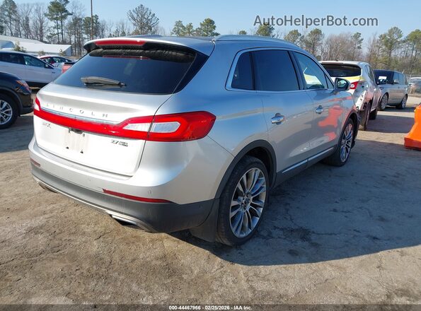 2LMTJ8LP9GBL69563 2016 LINCOLN MKX Silver Հետևի աջ