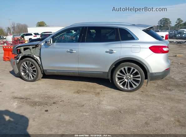 2LMTJ8LP9GBL69563 2016 LINCOLN MKX Silver Սալոնի 360 աստիճան տեսք