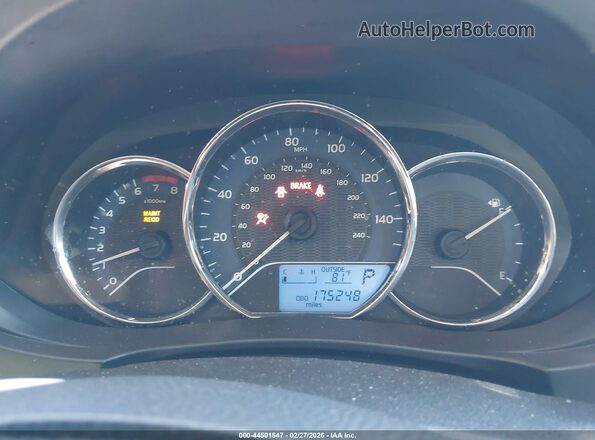 2T1BURHE0GC579458 2016 TOYOTA LL Silver Widok tylnych siedzeń