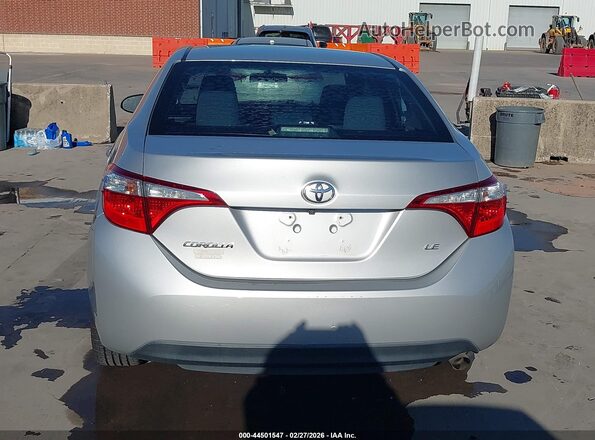 2T1BURHE0GC579458 2016 TOYOTA LL Silver 