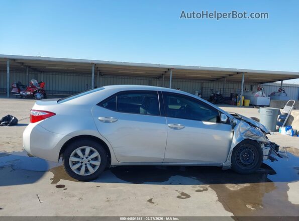 2T1BURHE0GC579458 2016 TOYOTA LL Silver Widok wnętrza 360 stopni
