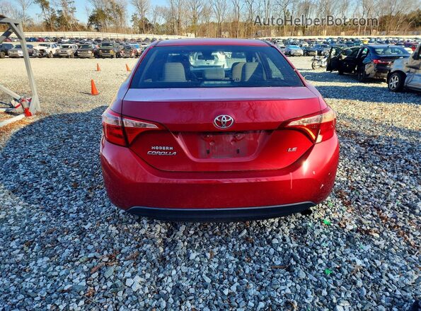2T1BURHE0HC786403 2017 TOYOTA LL Red Widok z tyłu