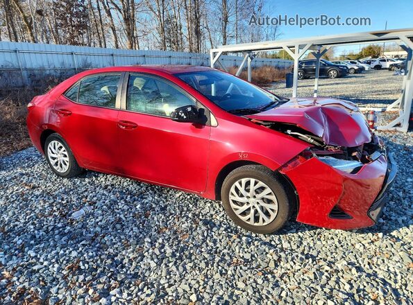 2T1BURHE0HC786403 2017 TOYOTA LL Red Przód prawy
