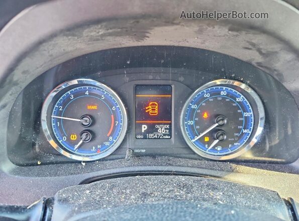 2T1BURHE0HC786403 2017 TOYOTA LL Red Widok zestawu wskaźników