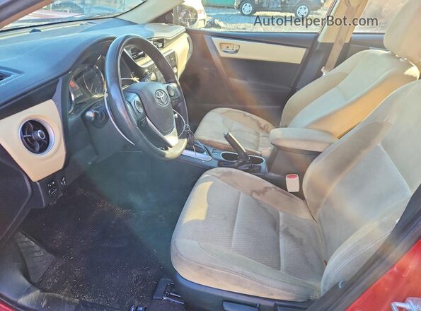 2T1BURHE0HC786403 2017 TOYOTA LL Red Widok wnętrza z przodu