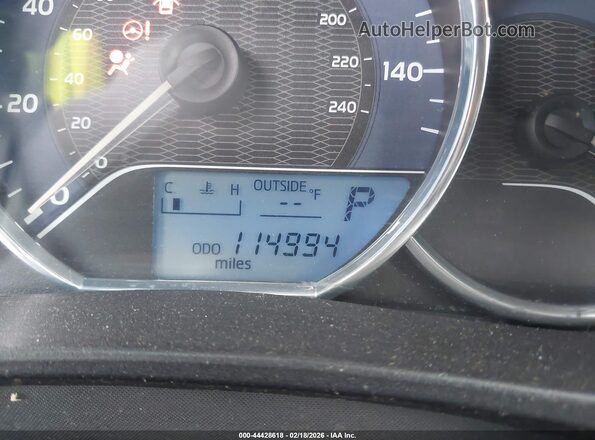 2T1BURHE1GC568694 2016 TOYOTA LL Gray 