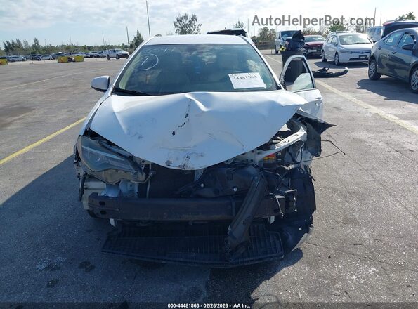2T1BURHE1HC803547 2017 TOYOTA LL White Առջևի վահանակի տեսք