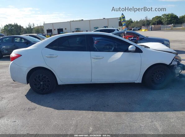 2T1BURHE1HC803547 2017 TOYOTA LL White Սարքավորումների վահանակի տեսք