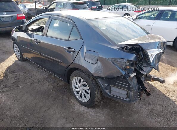 2T1BURHE1JC992514 2018 TOYOTA LL Gray Задня ліва чверть