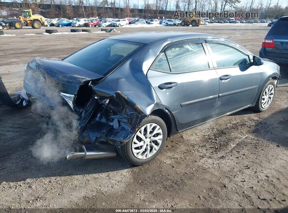 2T1BURHE1JC992514 2018 TOYOTA LL Gray Задня права чверть