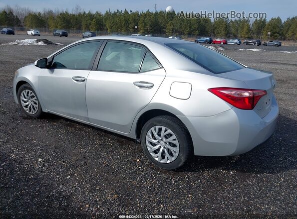 2T1BURHE2JC115062 2018 TOYOTA LL Silver უკანა მარცხენა