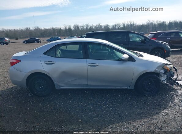 2T1BURHE2JC115062 2018 TOYOTA LL Silver ხელსაწყოთა პანელის ხედი