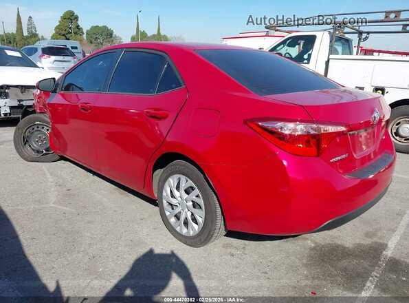 2T1BURHE2KC128119 2019 TOYOTA LL Red 