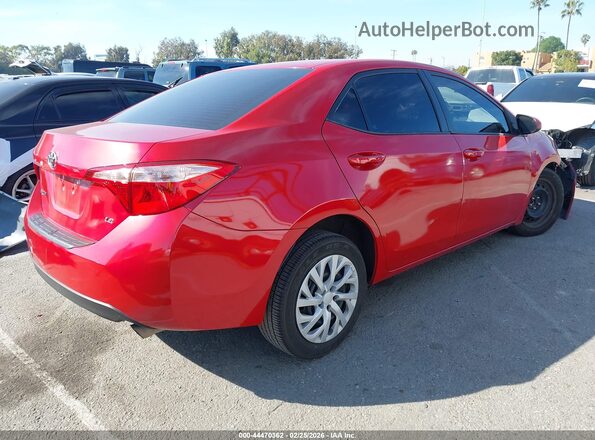 2T1BURHE2KC128119 2019 TOYOTA LL Red 