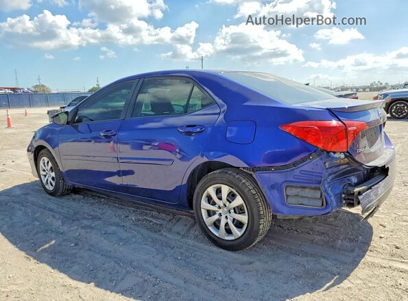 2T1BURHE2KC210304 2019 TOYOTA LL Blue 