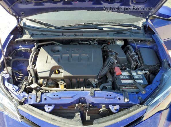 2T1BURHE2KC210304 2019 TOYOTA LL Blue 