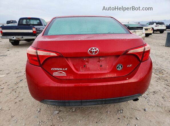 2T1BURHE3KC236832 2019 TOYOTA LL Red 
