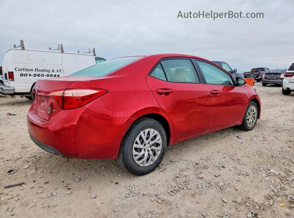 2T1BURHE3KC236832 2019 TOYOTA LL Red 