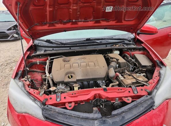 2T1BURHE3KC236832 2019 TOYOTA LL Red 