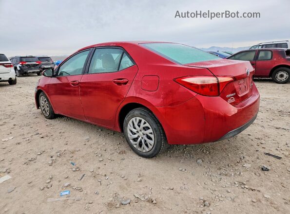 2T1BURHE3KC236832 2019 TOYOTA LL Red 