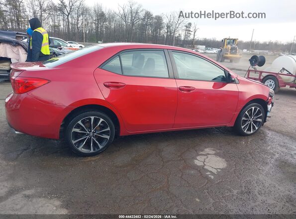 2T1BURHE6KC194432 2019 TOYOTA LL Red 