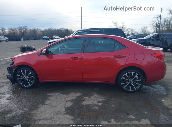 2T1BURHE6KC194432 2019 TOYOTA LL Red 