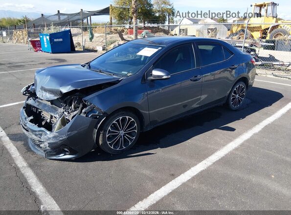 2T1BURHE7GC629045 2016 TOYOTA LL Blue Przód lewy