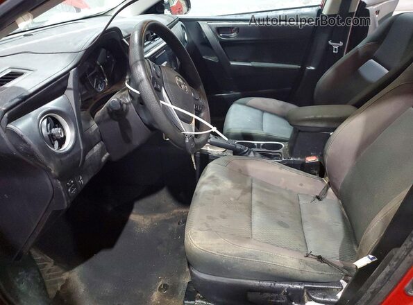 2T1BURHE7KC194388 2019 TOYOTA LL Red წინა სალონის ხედი