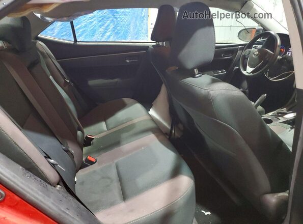2T1BURHE7KC194388 2019 TOYOTA LL Red უკანა სავარძლების ხედი