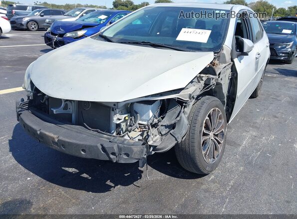 2T1BURHE8GC568479 2016 TOYOTA LL Silver Вид спереду