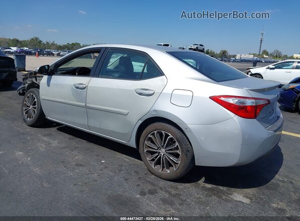 2T1BURHE8GC568479 2016 TOYOTA LL Silver Задня ліва чверть