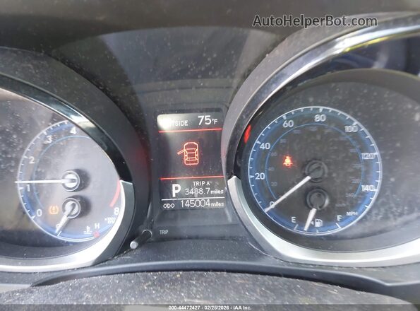 2T1BURHE8GC568479 2016 TOYOTA LL Silver Вид задніх сидінь