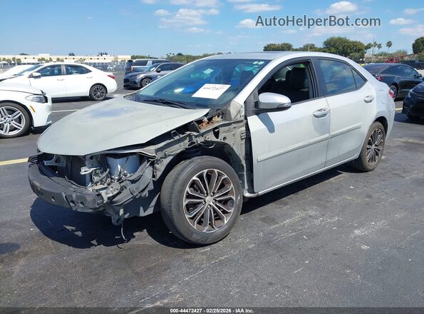 2T1BURHE8GC568479 2016 TOYOTA LL Silver Передня ліва чверть
