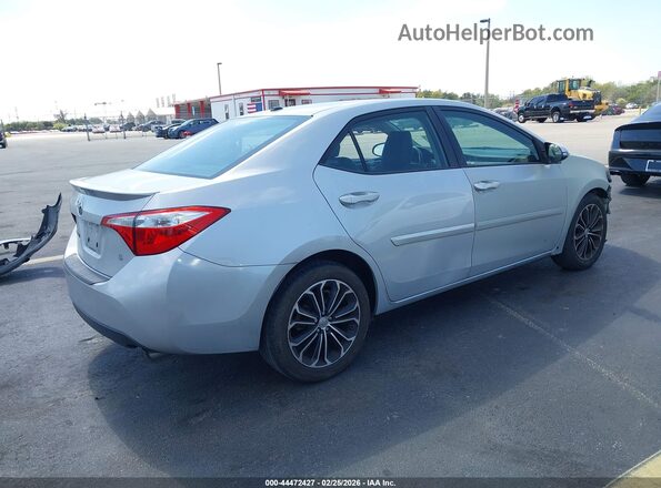 2T1BURHE8GC568479 2016 TOYOTA LL Silver Задня права чверть