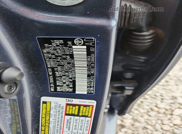 2T1BURHE8KC172867 2019 TOYOTA LL Gray Engine compartment view