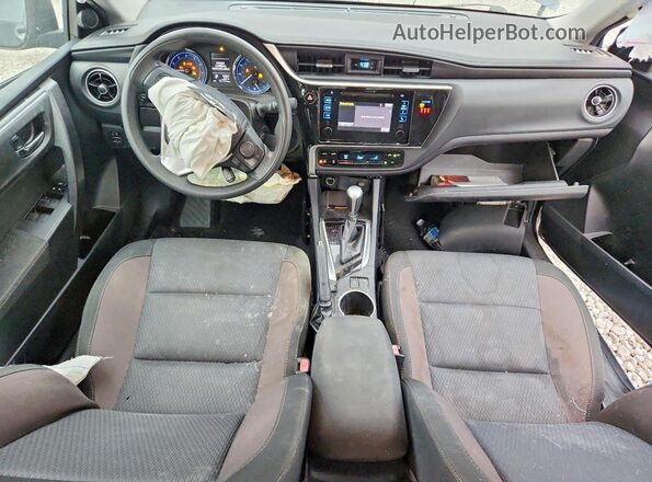 2T1BURHE8KC172867 2019 TOYOTA LL Gray Dashboard view