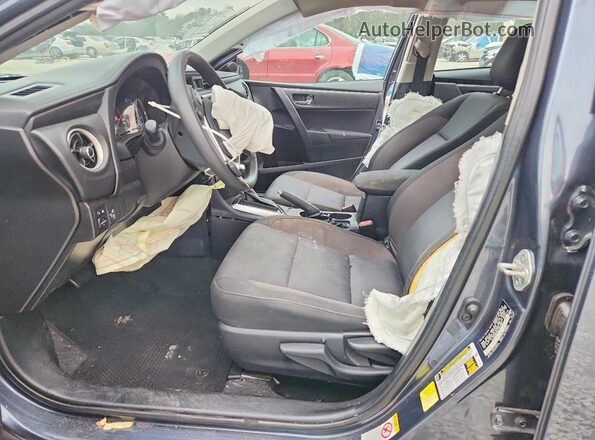 2T1BURHE8KC172867 2019 TOYOTA LL Gray Front interior view