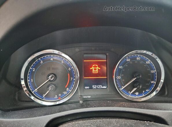 2T1BURHE8KC172867 2019 TOYOTA LL Gray Instrument cluster view