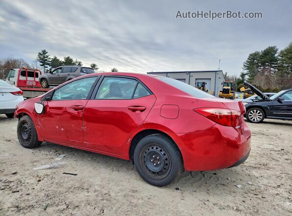 2T1BURHE8KC184081 2019 TOYOTA LL Red 