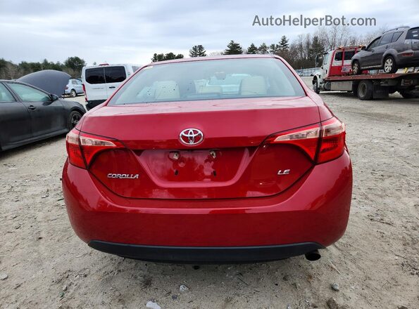 2T1BURHE8KC184081 2019 TOYOTA LL Red 