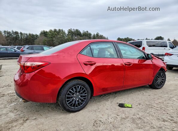 2T1BURHE8KC184081 2019 TOYOTA LL Red 